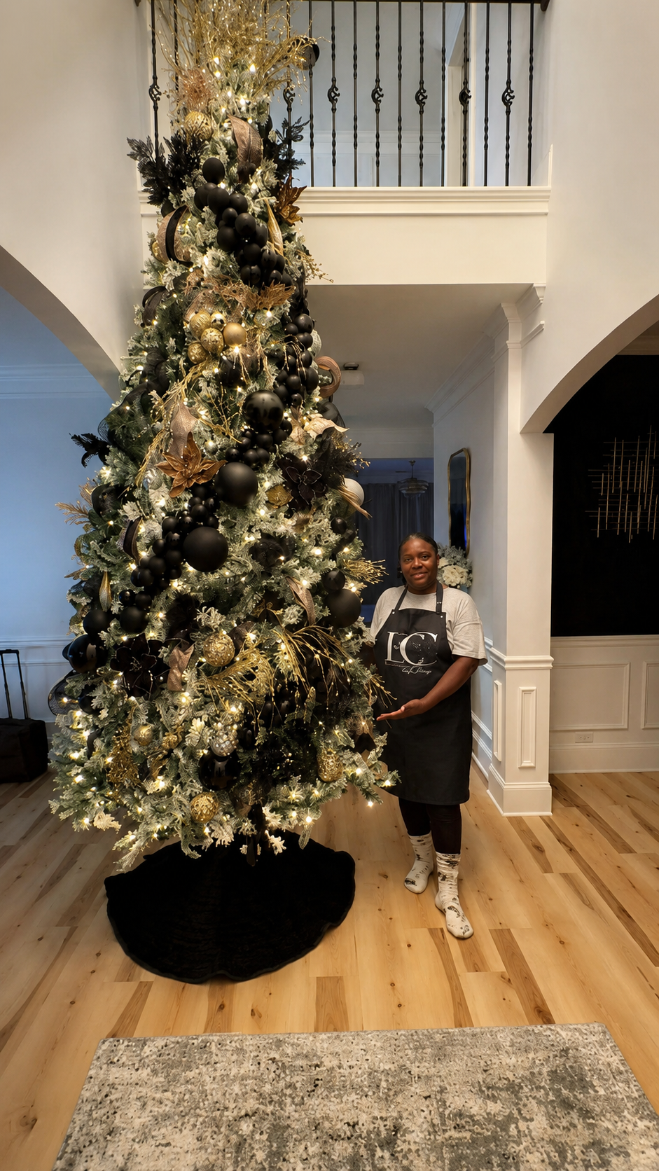 Christmas tree styling